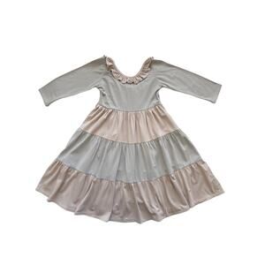 Vivie And Ash Layered Ruffle Dress Size 7
